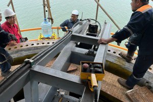Phay mâm cẩu cho khách hàng Thien Nam Offshore