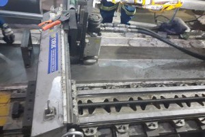Dịch vụ phay phẳng mặt đế móng máy bơm nước lò hơi.